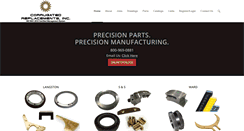 Desktop Screenshot of corrugatedreplacements.com